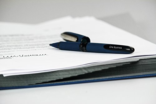 Schneider 183094 – Tintenroller One Business Etui, 0.6 mm, 4er Pack - 4