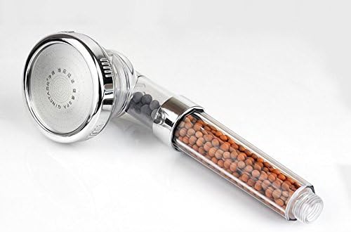 High Pressure Water Saving Ionic Handheld Filtration Showerhead for Dry Skin and Hair, Tri-Function Plus Ionic Filter Handheld Shower Head 3-MODES 30% Water Saving