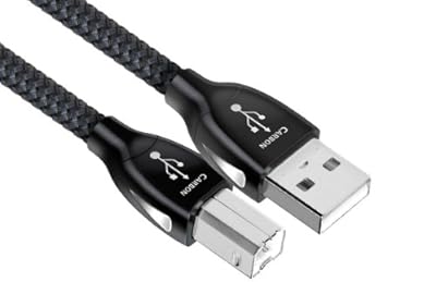 AudioQuest 0.75m Carbon USB A-B 0.75m USB A USB B Black USB cable - USB cables (0.75 m, USB A, USB B, Male/Male, Black, Silver) prezzo scontato da Polaris Audio Hi Fi