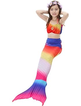 Das Beste Mädchen Meerjungfrauen Bikini Kostüm Meerjungfrau Schwimmanzug Badeanzüge Tankini