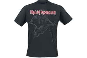Iron Maiden Eddie Bass Männer T-Shirt schwarz Undefiniert Band-Merch, Bands