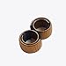 TOPBeauty 2Pcs/Set Women Hair Bun Maker French Twist Hair Fold Wrap Snap