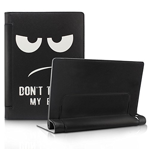Lenovo Yoga Tab 3 Plus/ Lenovo Yoga Tablet 3 10 Pro Hülle Case, Infiland Slim Fit Folio PU-lederne dünne Kunstleder Schutzhülle Cover Tasche für Lenovo Yoga Tab 3 Plus 25,65cm (10,1 Zoll IPS) Convertible Media Tablet/Lenovo YOGA Tablet 3 10 Pro 25,6 cm (10,1 Zoll QHD IPS) Tablet (Not für Lenovo Yoga Tab 3 10) (Große Augen)