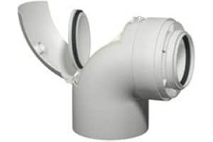 SKOBERNE SCHORNSTEINSYSTEME GMBH Viessmann Abgassystem konzentrisch AZ DN 80/125 Rohr (Revisions-Bogen DN 80/125 87°)