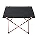 Produktbild TOL MY Faltender kampierender Aluminiumtisch, kampierender tragbarer Mahlzeit-Reise-Grill-Tisch Ultralight Aluminiumtischplatte-kampierender wandernder Reise-Fischen-Strand BBQ,Red