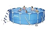  Bestway Best Way - Piscina Steel Pro 457 x 122 cm + depuradora de Arena