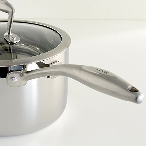 ProCook Elite Tri-Ply Induction Cookware Set 8 Piece + FREE Spiralizer!