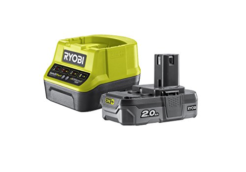 Ryobi R18PS-0 18 V ONE+ Cordless Corner Palm Sander with Lithium+ 2.0Ah Battery and Charger