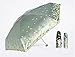 Produktbild cuzit Ultra Mini Pocket Regenschirm UV Sun parasol-garden Flower grün