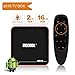 Produktbild mecool M8S Pro TV Box mit Stimme Fernbedienung Android 7.1.2 Amlogic s905 W cortex-a53 2 G + 16G Glatte und HD 4 K Internet Media Spieler mit HDMI Kabel 2 USB-Port und WiFi Unterstützung
