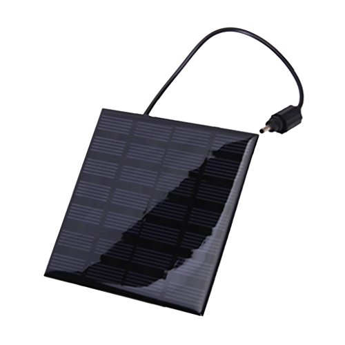 Solarpumpe Solar Springbrunnen Teichpumpe Pumpe –1,2 W - 7