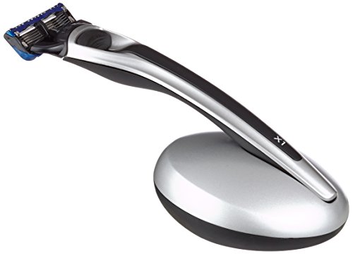 BOLIN WEBB X1 Razor and Stand Gift Set, Argent Black