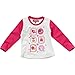 Forest Friends Girls Early Bird Long Sleeve Top - Cream - 12/18 Months