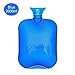 Produktbild Ohuhu Hot Water Bottle Transparent Classic Rubber Bottle with Knitted Cover, 2000ml 68oz Ohuhu