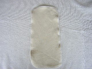 Easy Peasy Hemp pocket nappy insert/booster Single
