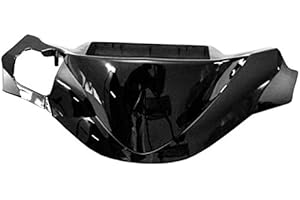 one Camamoto Artikelnummer 77366410 Verkleidung aus Kunststoff, schwarz, glänzend, kompatibel mit MBK Booster Spirit - Yamaha bw's Originaljahre: 1996 – 1997 – 1998 – 1999 – 2000 – 2001 – 2002 – 2003