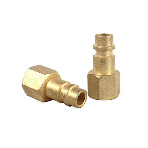 1.100 Watt Kompressor Spiralschlauch und Reifenfüller im Set – 1,5 PS, 8 bar, 6 Liter Tank – Art. Nr. POWX1721 + Zubehör - 5