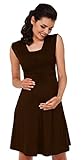 Zeta Ville – Damen Still Kleid Diskretes Stillen Skaterkleid Schwangere – 500c - 3