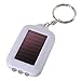 Produktbild Dcolor 10X Mini Solar Power wiederaufladbare 3LED Taschenlampe Schluesselanhaenger Licht-Fackel-Ring Neu - weiss