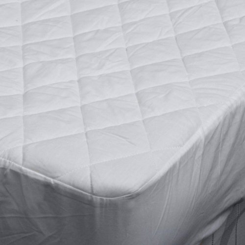 Homescapes gesteppter Matratzenschoner 150 x 200 cm mit Rundumgummi Baumwolle Polyester Mischgewebe - 2