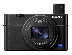 Sony RX100M7 Premium Compact Digital Zoom Camera with 1.0-Type Stacked CMOS Sensor (DSC-RX100M7, Black)