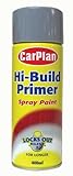 All Purpose Paint. CarPlan - Bidón de Coche/vehículo Hi Build Lata de Aerosol Spray - Imprimación Gris 400 ml hgp400