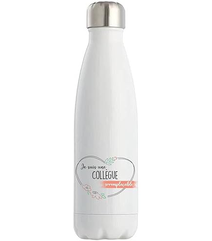 Bouteille Isotherme Formidable Prof | Gourde Idée Cadeau Travail Boulot Métier Départ Retraite Collègue Femme