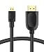 Produktbild Micro HDMI zu HDMI Kabel, Fosmon (1,8m / 6ft) Hoch-Geschwindigkeit HDMI zu Micro HDMI HDTV Kabel [Unterstützungen 4K, 3D, Ethernet, Audio Rückkehr]