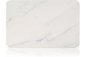 NAYAHOSE Stone Bath Mat Quick Dry, Diatomaceous Earth Shower Mat, Non-Slip Super Absorbent Bathroom Floor Mat, Suitable for Bathroom Tub, Kitchen Dish Drying Mat