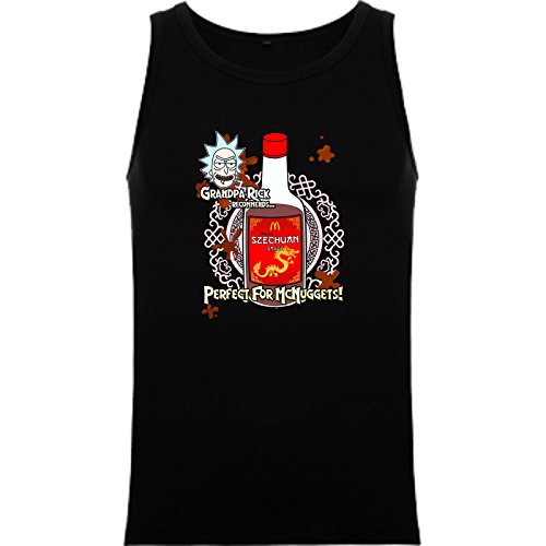 The Fan Tee Tank Top de Rick and Morty Divertida Friky Smith Tiny Sake