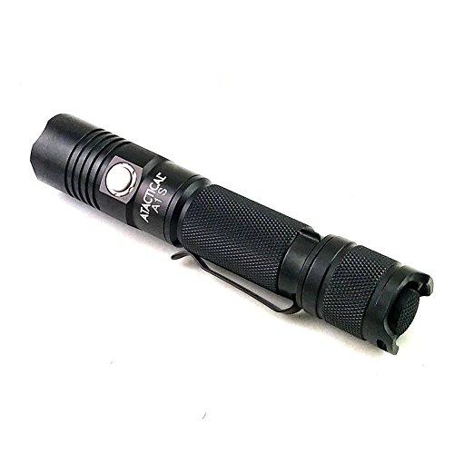 Atactical A1S Taschenlampe Praktische LED Taschenlampe, Superhell 1150 Lumen Cree LED, IPX7 Wasserfest, 5 Einstellungen Low/Mid/High/Trubo/Strobo für Campen, Wandern, Fahrradfahren und Notfälle - 5