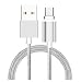 Produktbild Magnet Ladekabel Datenkabel Schnellladekabel Nylon Micro USB 1M 2.4A