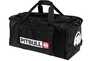Torba sportowa Bag dla mężczyzn i kobiet, Pit Bull West Coast, torba podróżna Pitbull Fight Hilltop, rozmiar uniwersalny, czarny, jeden rozmiar
