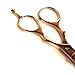 Professional Hairdressing Scissors 5 inch, Rose Gold