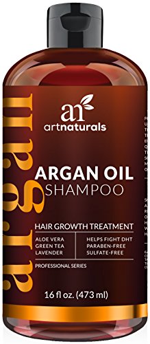 ArtNaturals Arganöl Shampoo Haarwuchs Anregend - mit Aloe Vera - Sulfat-Frei - 473 ml
