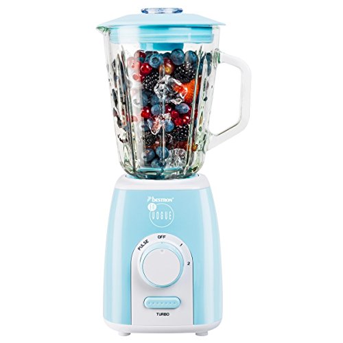 Bestron Standmixer, 1,5 L, 2200 W, blau