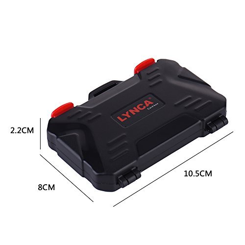 LYNCA kh-5 Wasserdicht Speicherkarte, der Fall Halter für Micro und Standard SD Karte Aufbewahrung Halter - 2