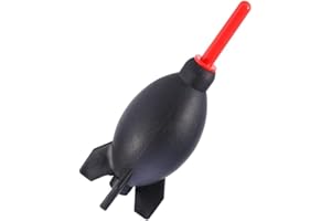 KOMUNJ Luftgebläse, Kamera Reinigung Dust Rocket, Reinigung Empfindlicher Oberflächen, Luftgebläse aus weichem Gummi für DSLR-Kamerasensor/Objektiv/Filter