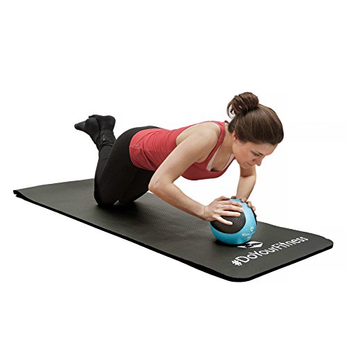 Medizinball »Medical« / 1kg 2kg 3kg 4kg 5kg 6kg 7kg 8kg 9kg 10kg / Fitnessball / Gewichtsball / Leichte bis sehr schwere Gymnastikbälle in professioneller Studio-Qualität aus rutschfesten PVC / erhältlich in unterschiedlichen Farbcodierung - 8
