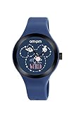 AM:PM Disney Minnie Mouse Damen-Armbanduhr, am: pm dp155-u528 blau Silikon-Armband