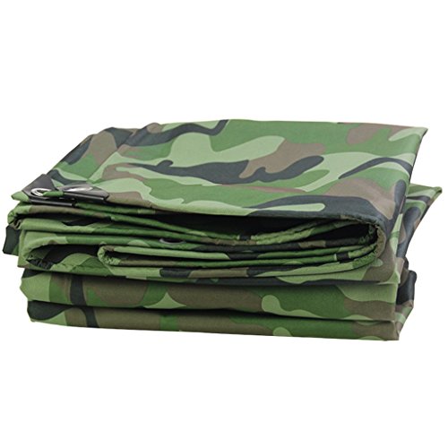 zm Teli di Camuffamento di Spessore, Copertura Resistente del rimorchio della Tenda a Terra Impermeabile della Grande Tela Cerata nelle Dimensioni Multiple, 420G / M²