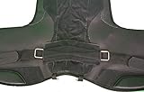Baumloser Dressur Sattel Chelsea aus Rindsleder Schwarz Neu - 4