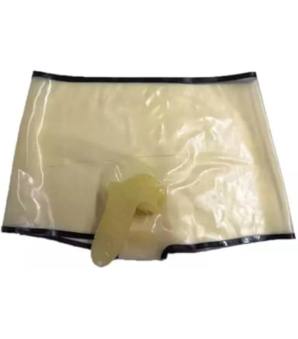 The Latex Collection Latex-Boxershorts mit Penishülle, S/M, transparent :  Amazon.de: Drogerie & Körperpflege