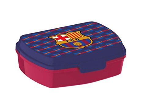 Preisvergleich Produktbild Javoli FC Barcelona Brotdose Lunchbox FCB Wappen