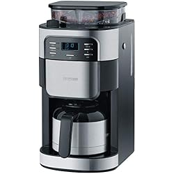 Severin KA 4812 Cafetière, 1000 W, 1 Liter, Noir/Acier Inoxydable