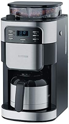 Severin KA 4812 Cafetière, 1000 W, 1 Liter, Noir/Acier Inoxydable