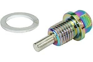 PA PRODUCTS M12 x 1.5 NEO CHROME MAGNETIC SUMP OIL DRAIN PLUG FOR BMW MINI 1 3 5 6 7 Series