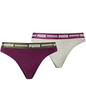Puma Damen Iconic Thong 2p Packed Unterwäsche