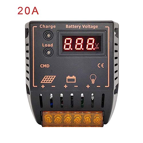 Preisvergleich Produktbild Yao Solar Panel Batterie Regler LCD 10 / 20A Laderegler 12V / 24V Auto