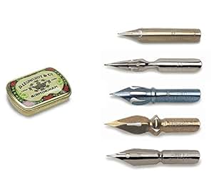 Manuscript Leonardt Dip Nib Set in Selection Box | Art Lounge Manuscript Leonardt Dip Nib Set in Selection Box | Art Lounge